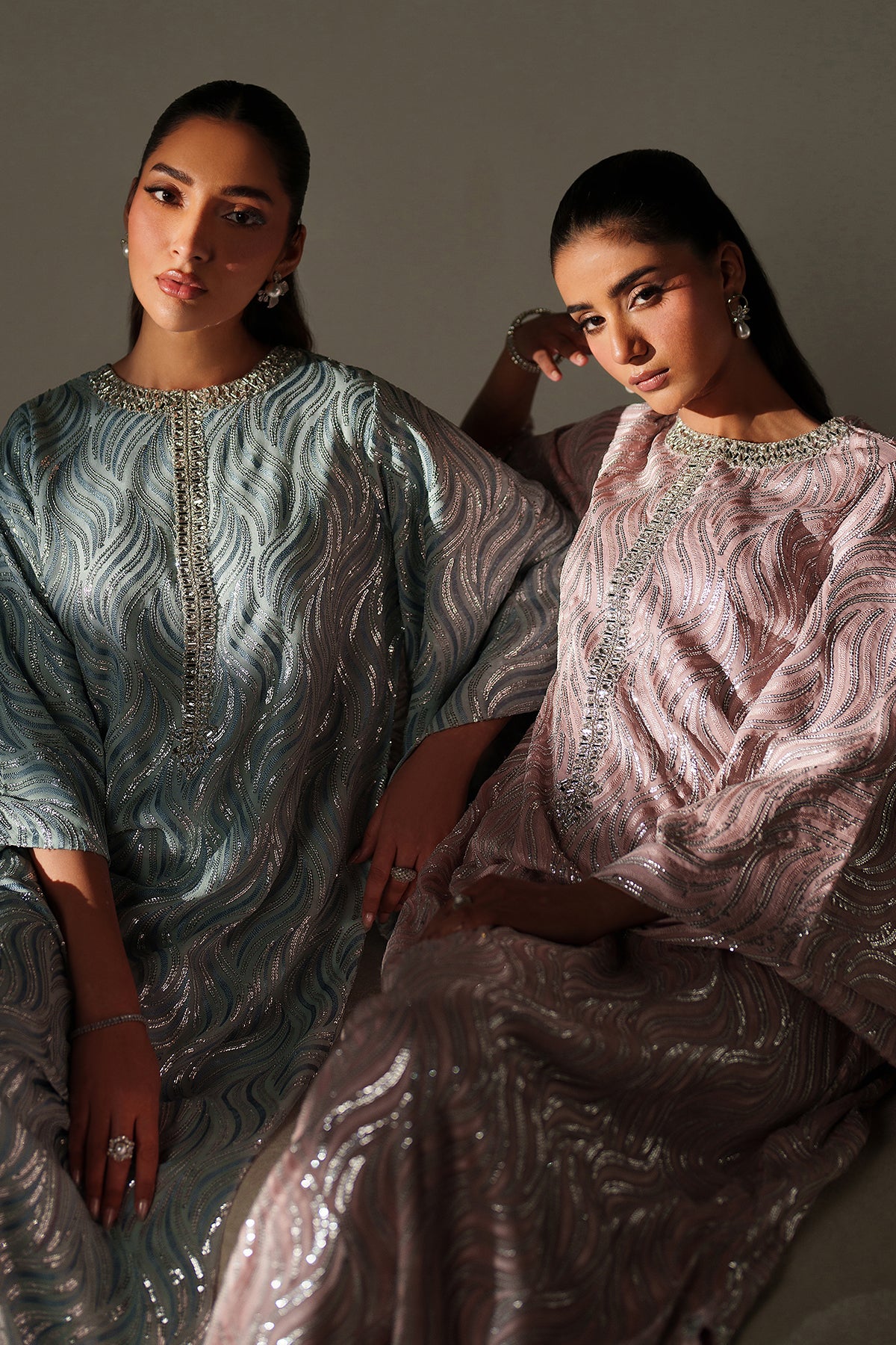 EMBROIDERED CHIFFON PR-1243