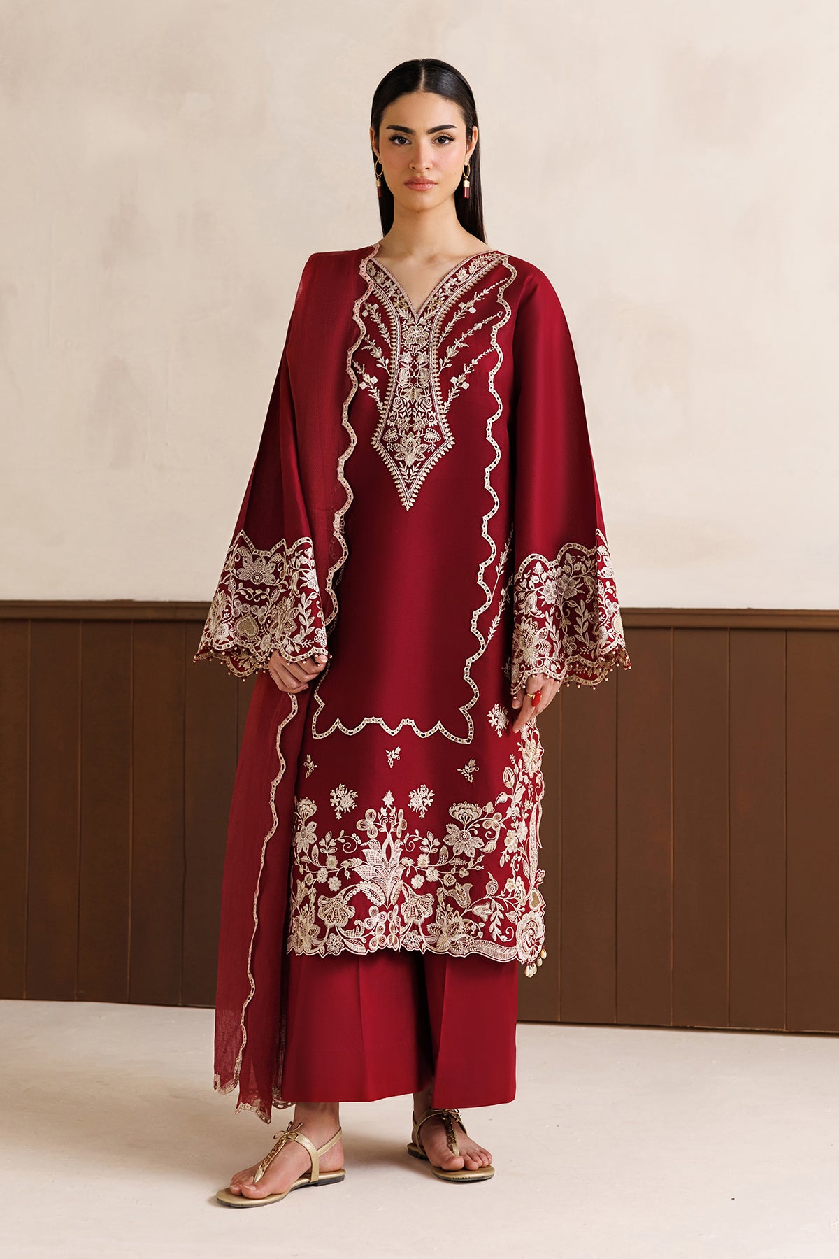 EMBROIDERED LAWN SF-4473