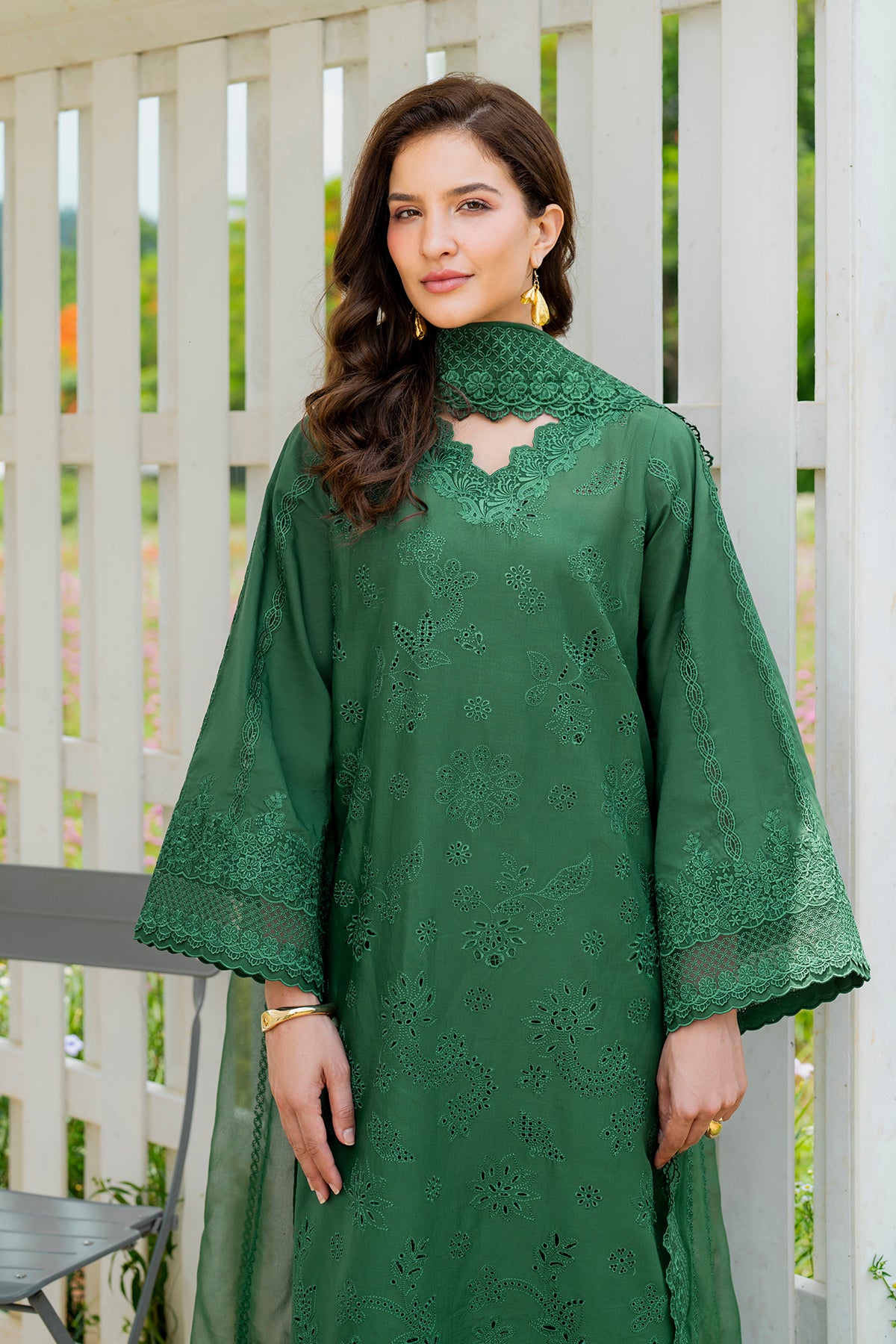EMBROIDERED LAWN SF-4213