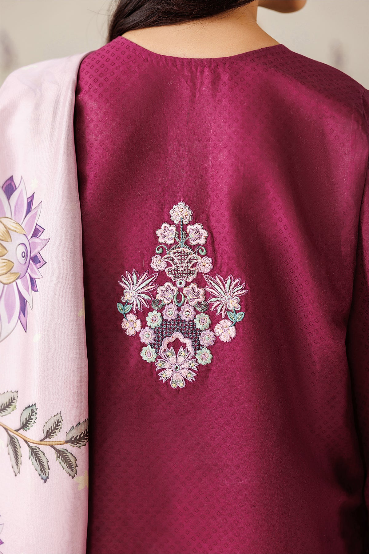 EMBROIDERED JACQUARD PR-1267