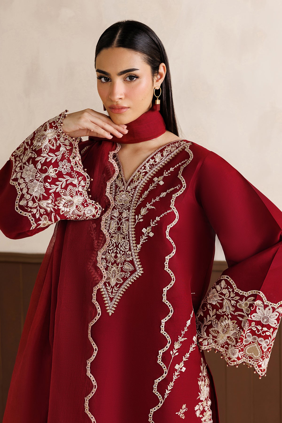 EMBROIDERED LAWN SF-4473