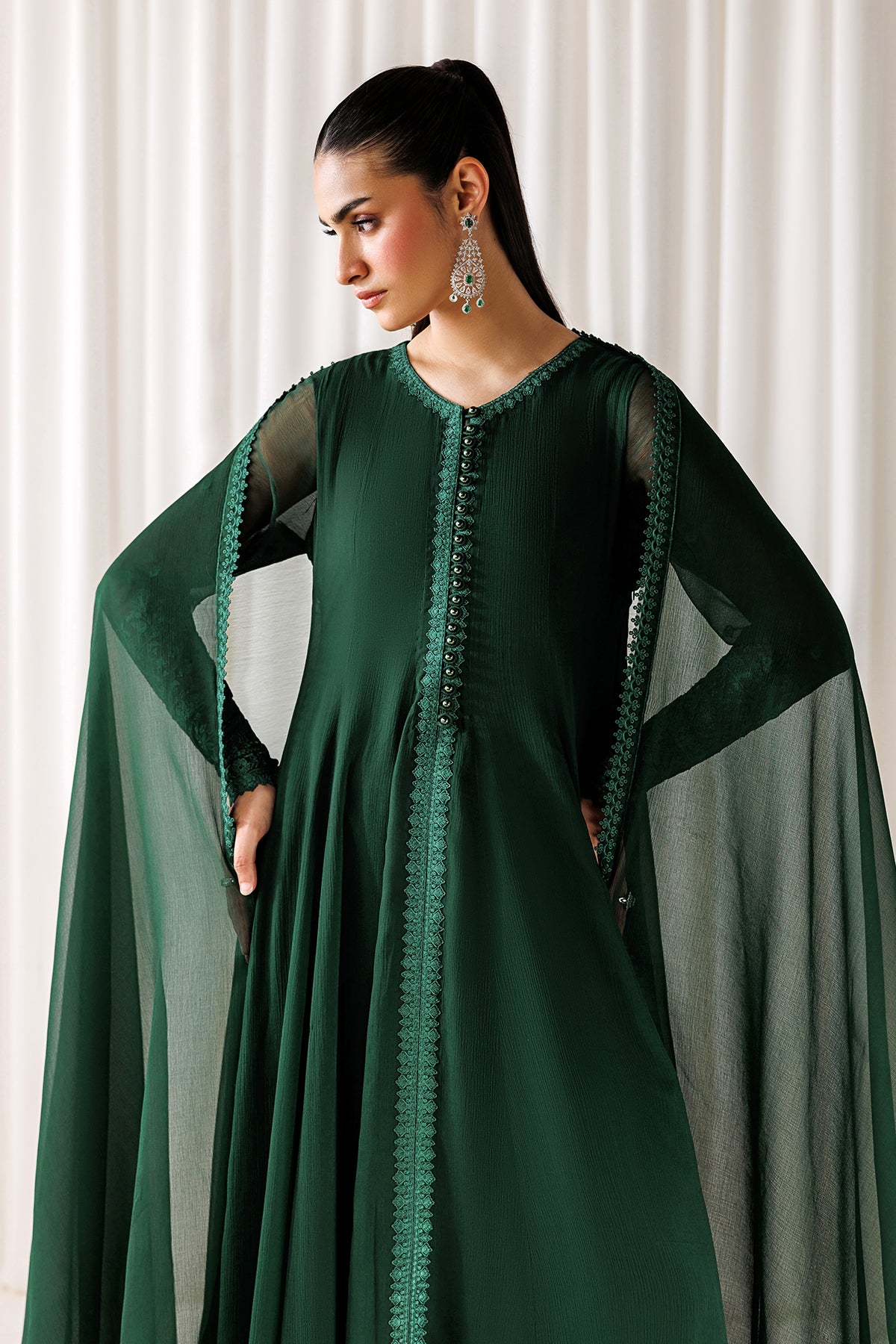 PLAIN CHIFFON DUPATTA-100