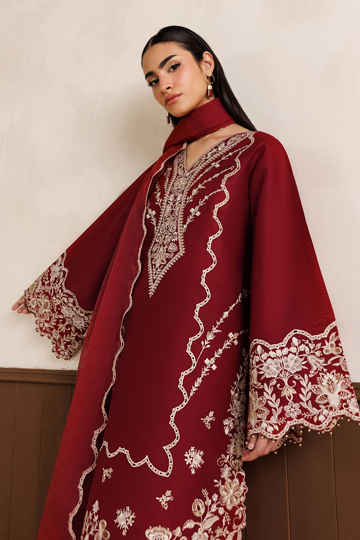 EMBROIDERED LAWN SF-4473