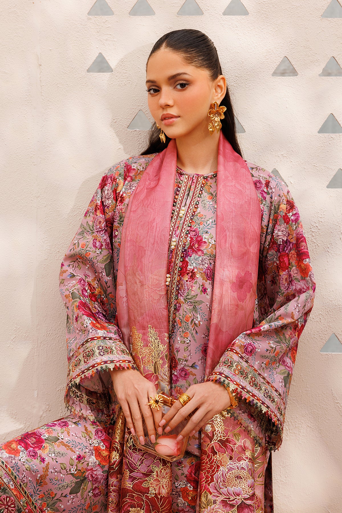 EMBROIDERED LAWN SF-4398