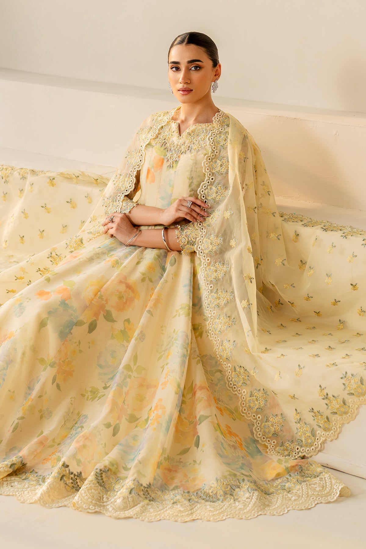 EMBROIDERED COTTON PATTI PR-1180