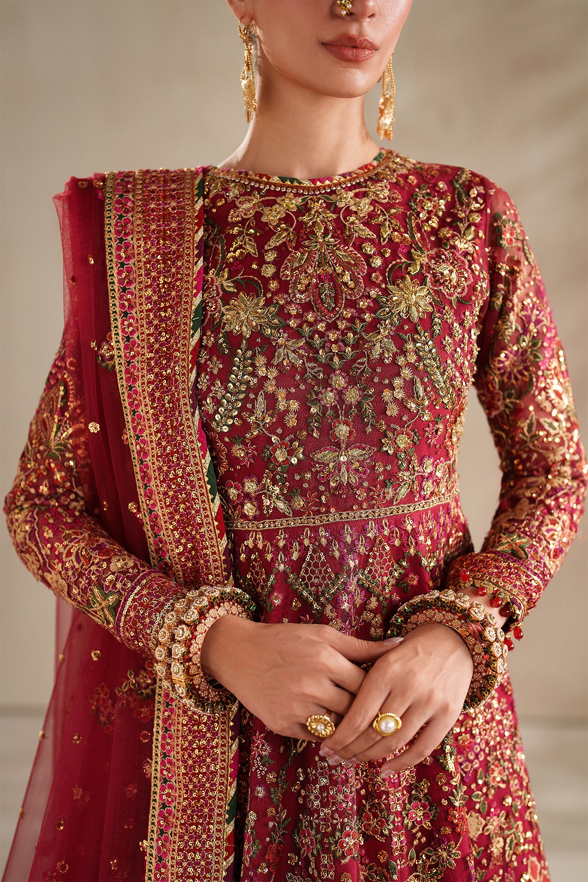 EMBROIDERED NET SF-4370