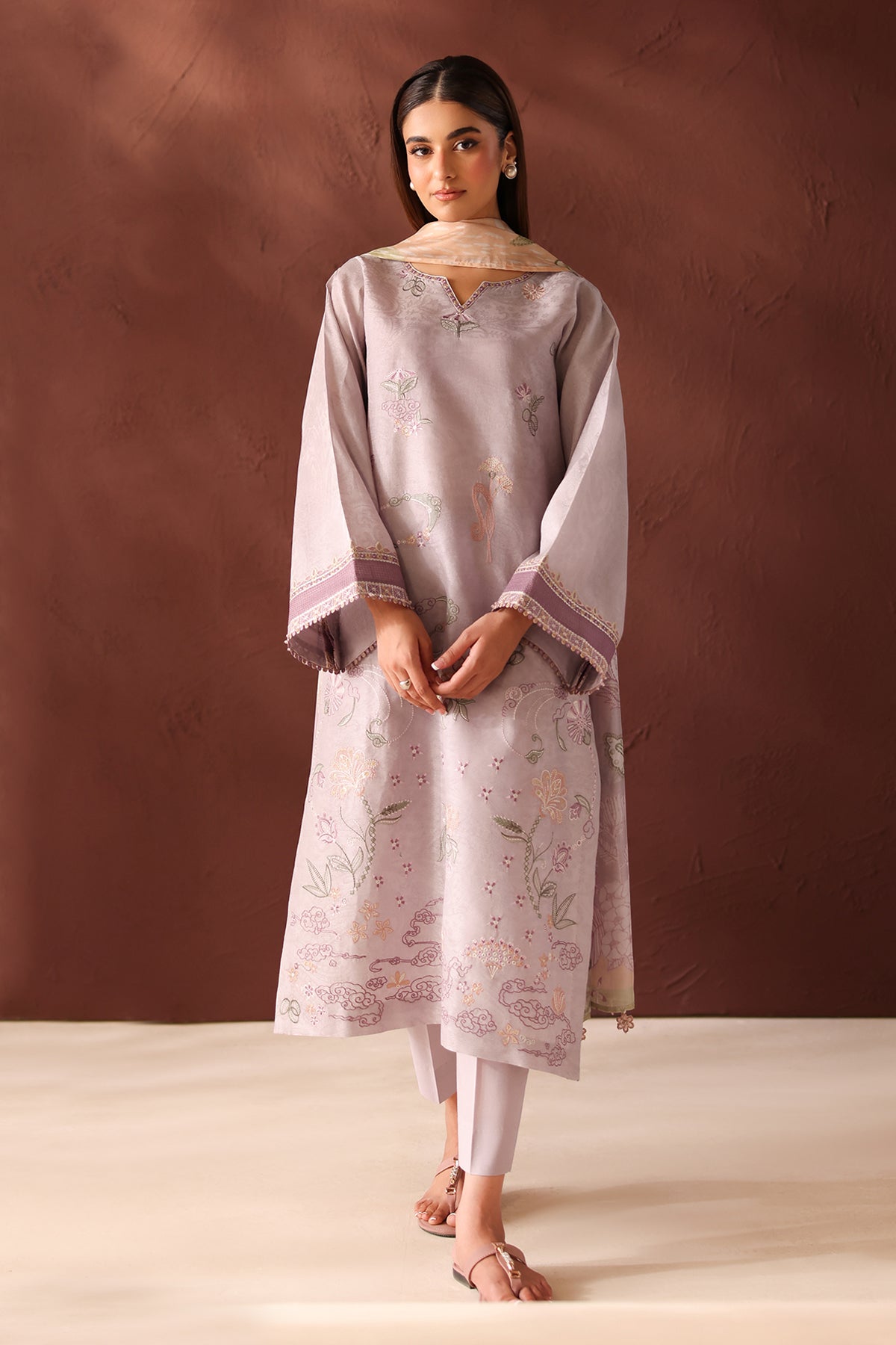 EMBROIDERED SELF JACQUARD UF-4484