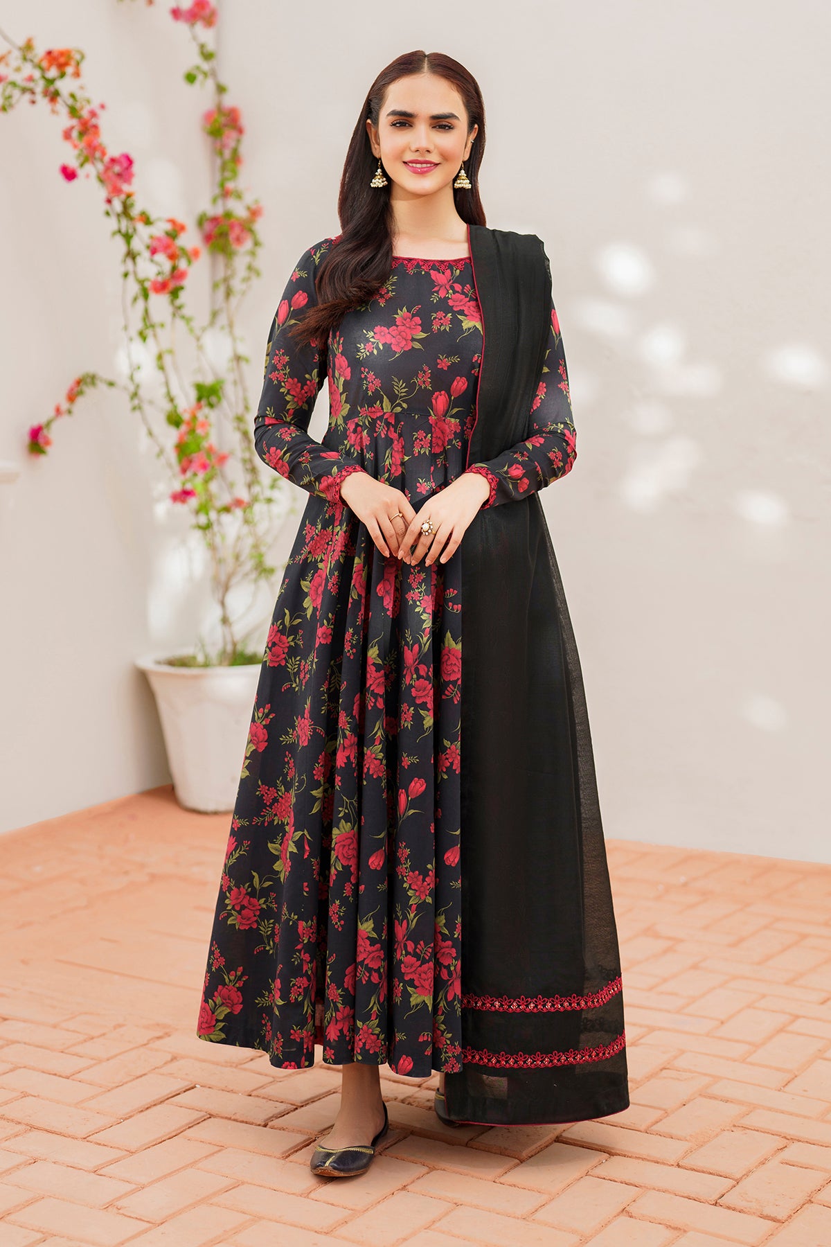 EMBROIDERED LAWN PR-933