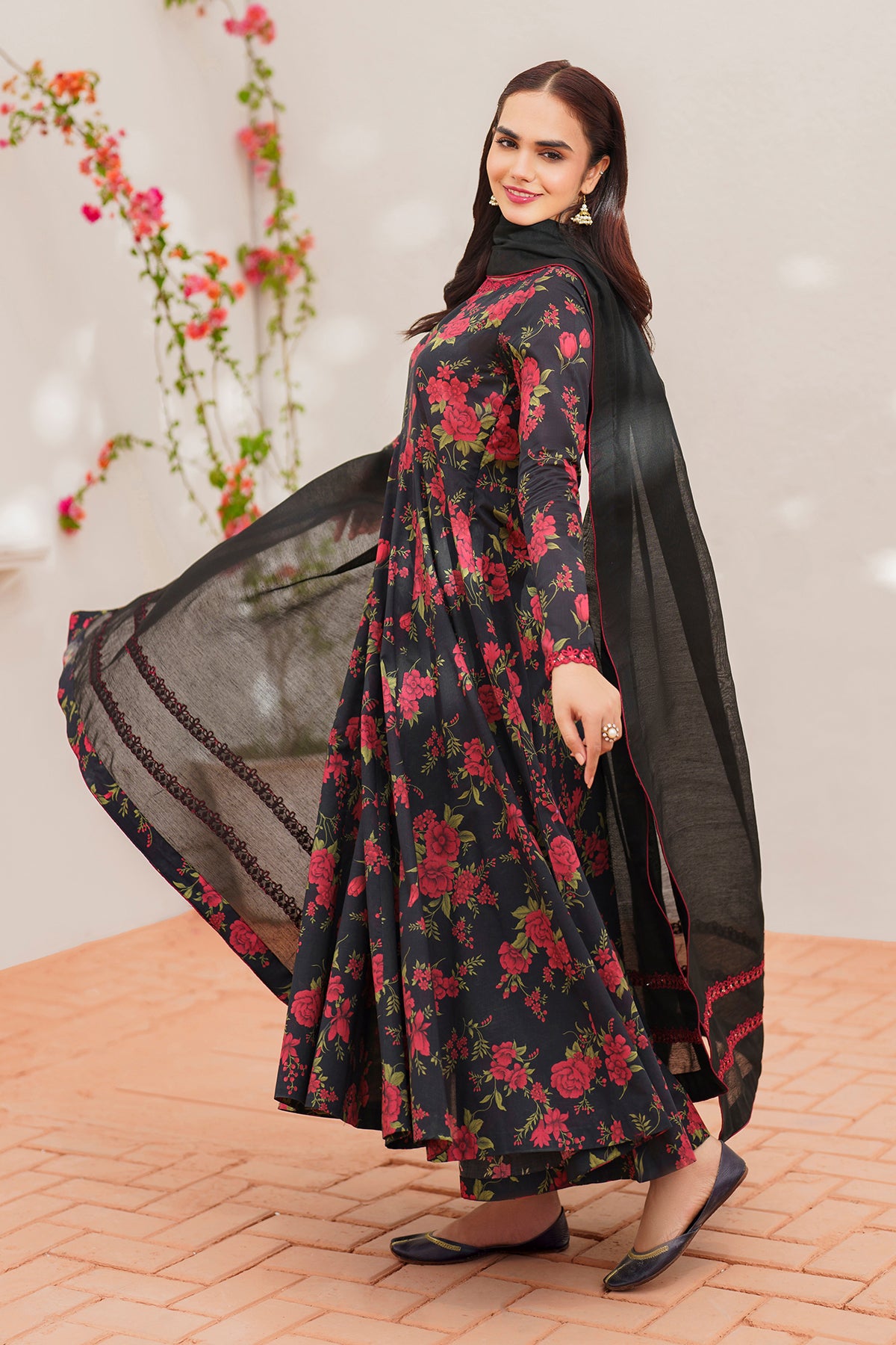 EMBROIDERED LAWN PR-933