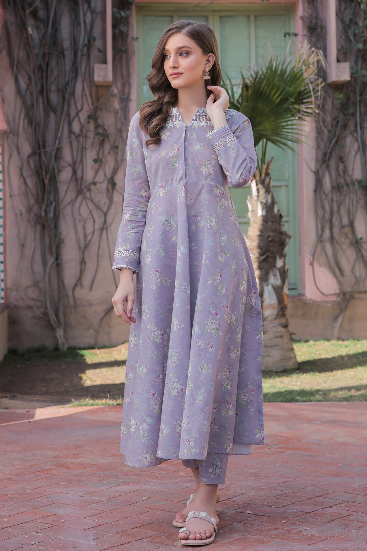 EMBROIDERED LAWN SF-324