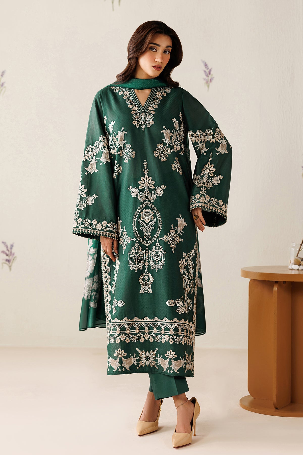 EMBROIDERED JACQUARD PR-1268