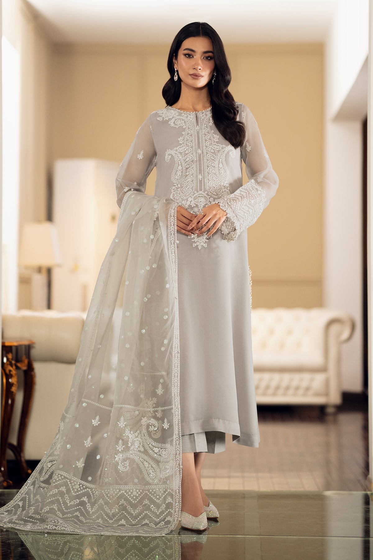 Pakistani Gown Style