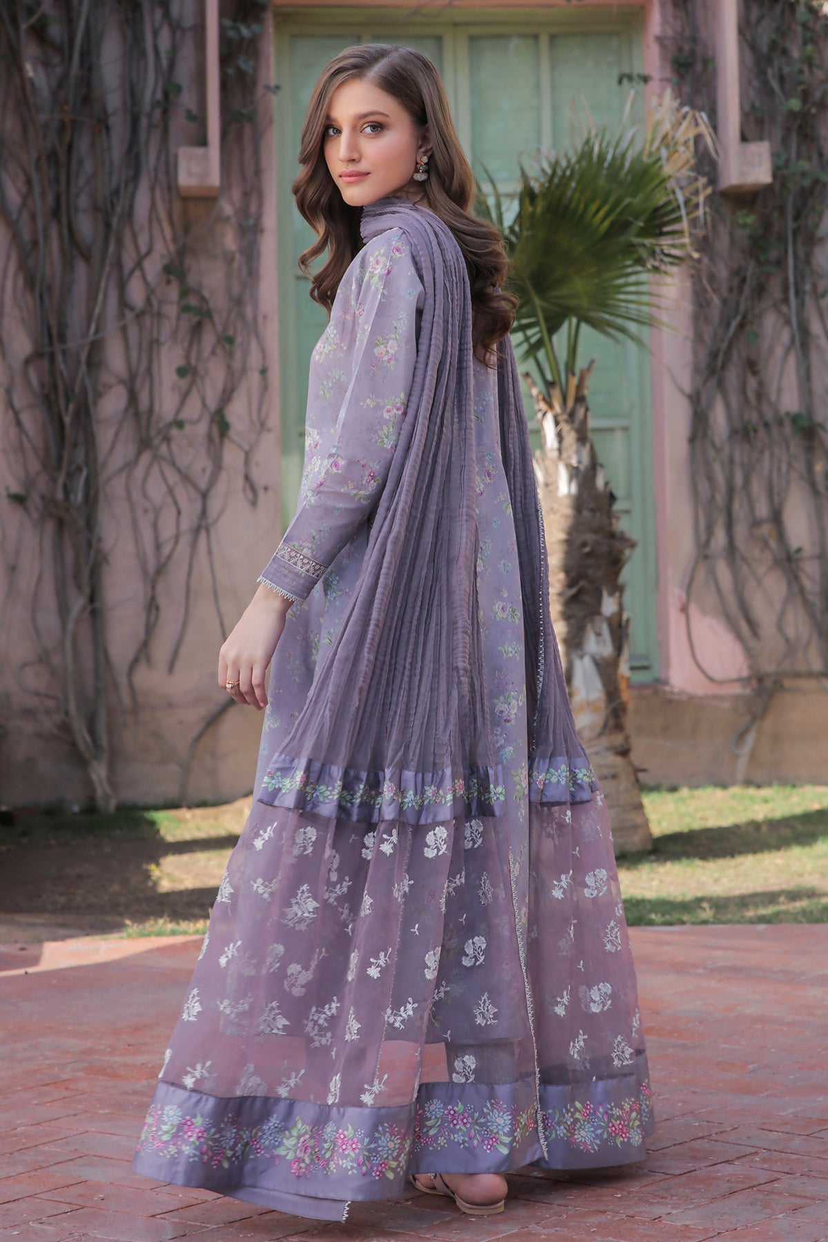 EMBROIDERED LAWN SF-324