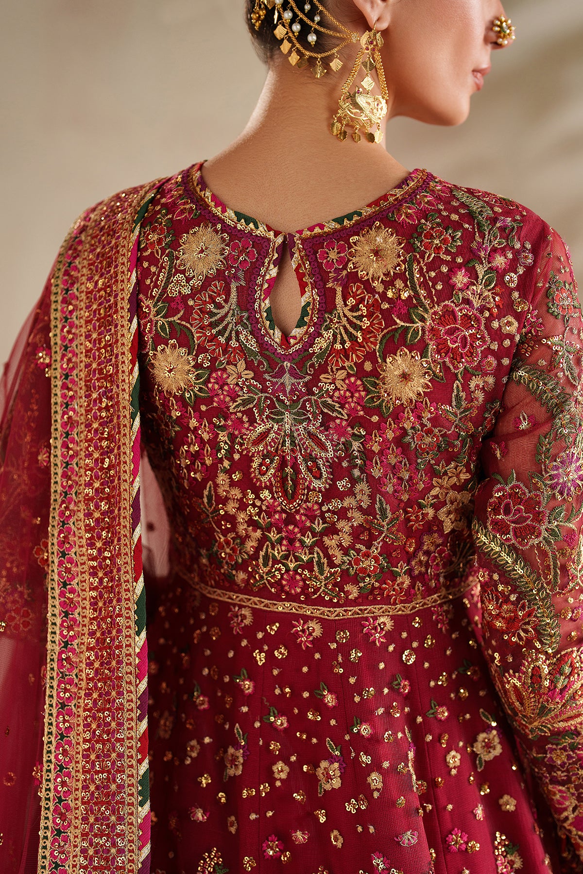 EMBROIDERED NET SF-4370