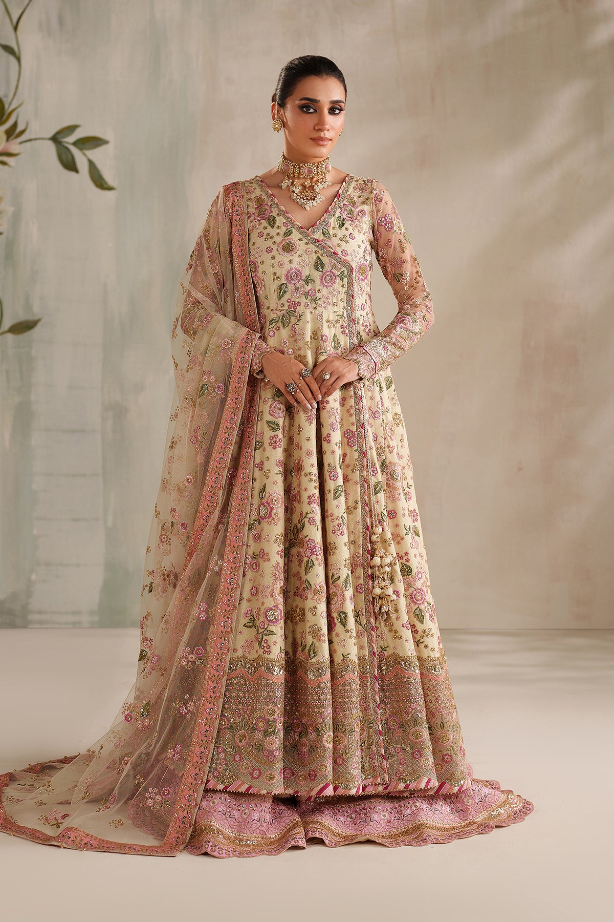 EMBROIDERED NET UF-4371