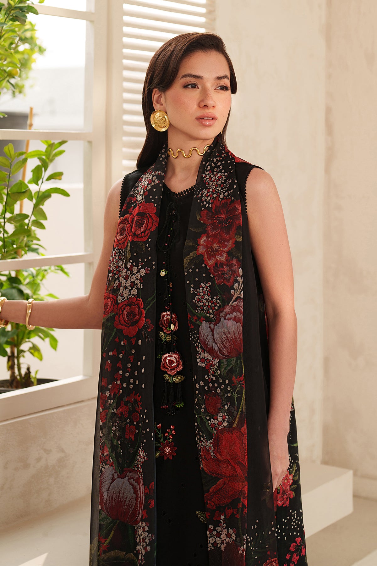 EMBROIDERED LAWN SF-4399