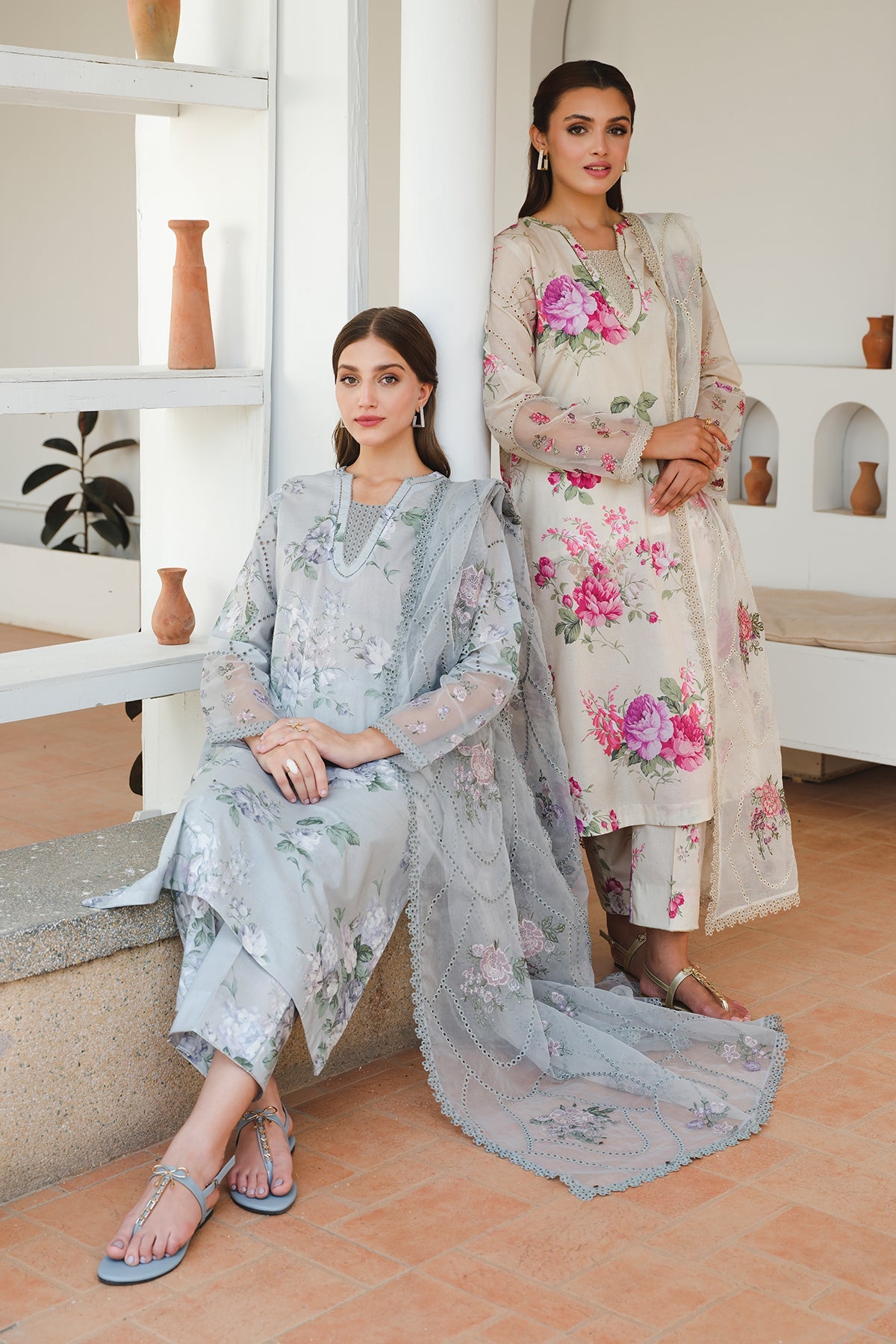 EMBROIDERED LAWN SF-652