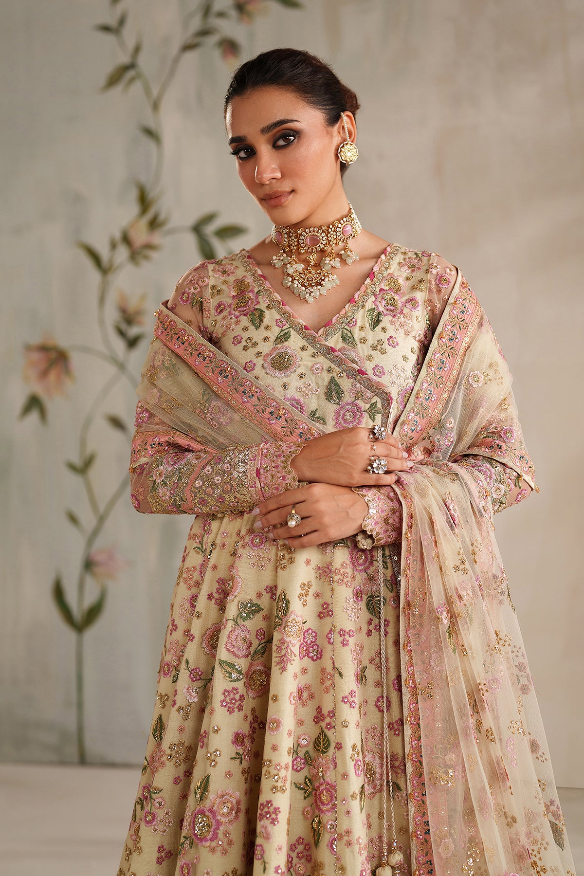 EMBROIDERED NET SF-4371