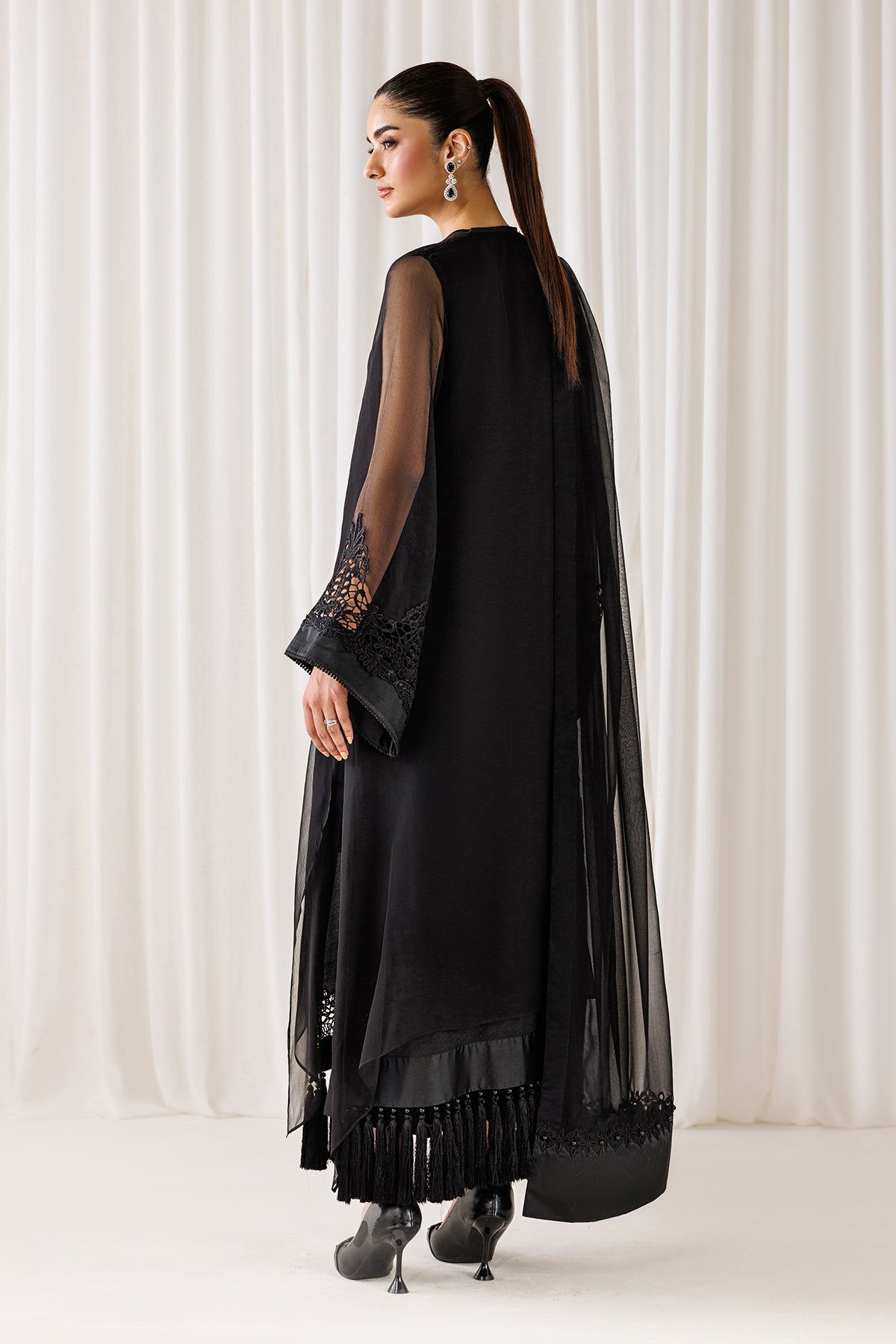 EMBROIDERED CHIFFON EN-1300