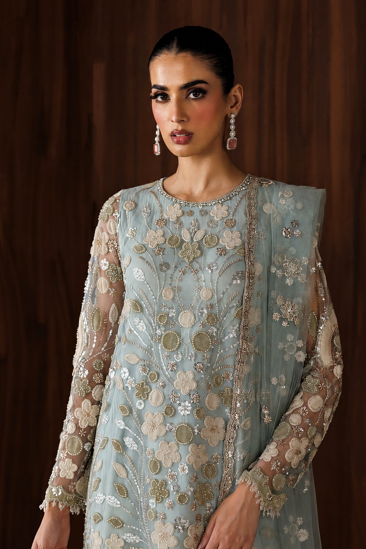 EMBELLISHED NET SF-4640