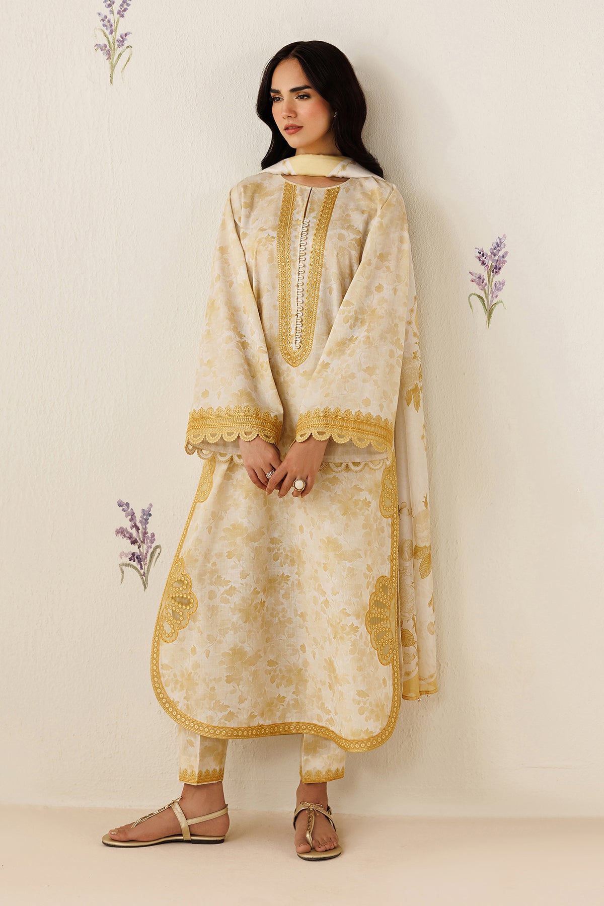 EMBROIDERED LAWN PR-1269