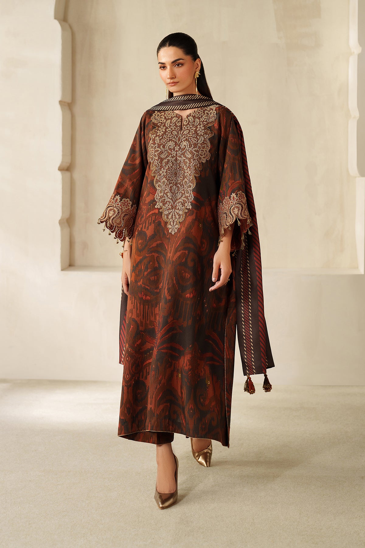 EMBROIDERED VISCOSE SF-4331