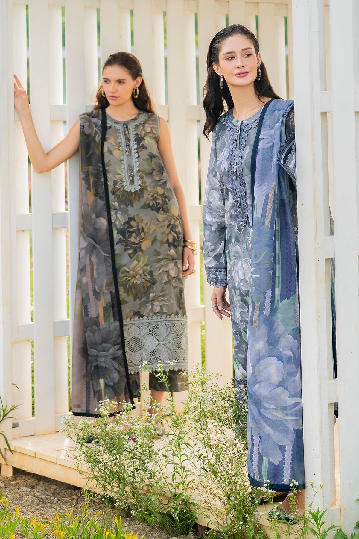 EMBROIDERED LAWN UF-4218