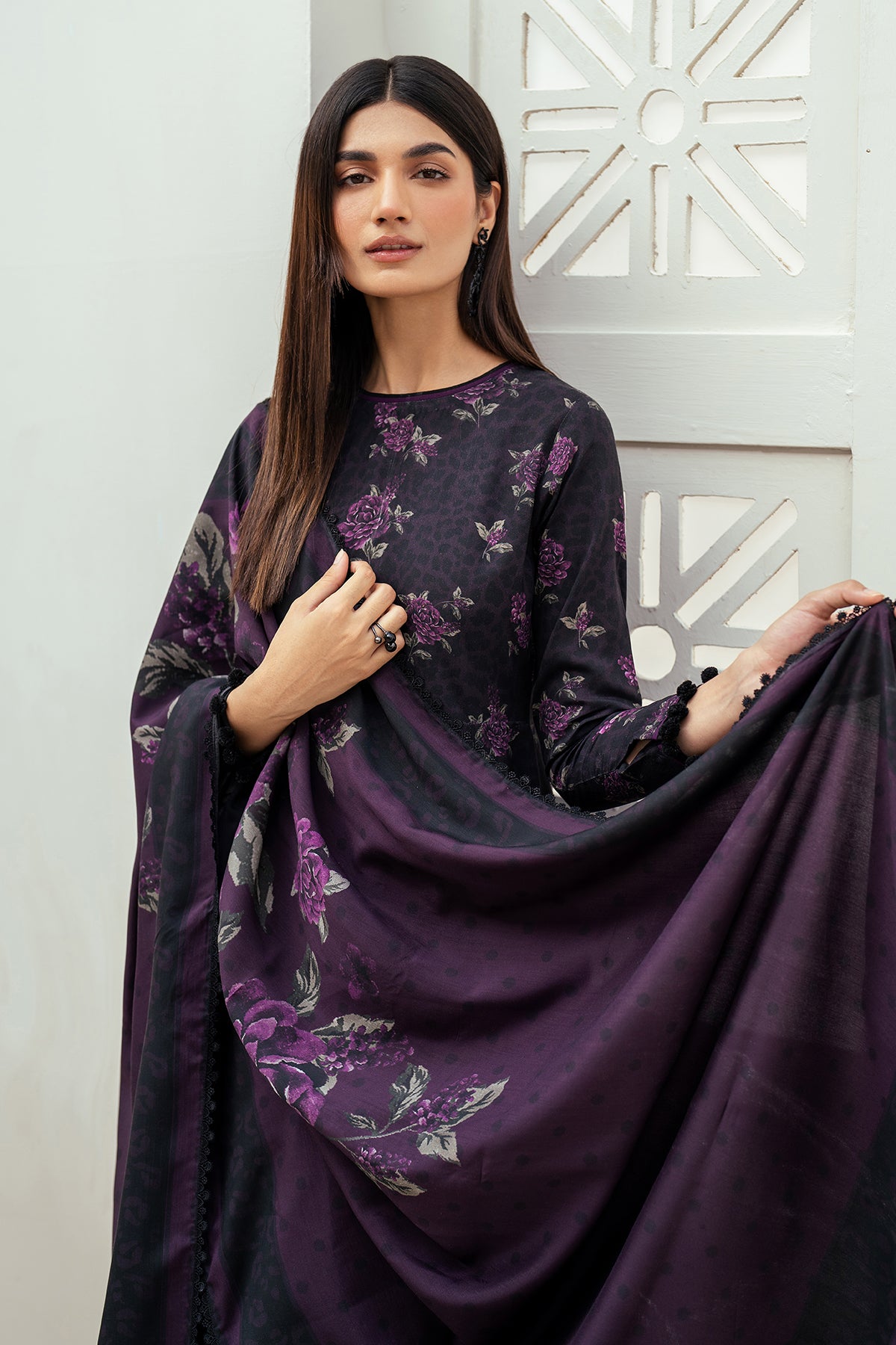 PRINTED KHADDAR UF-4016