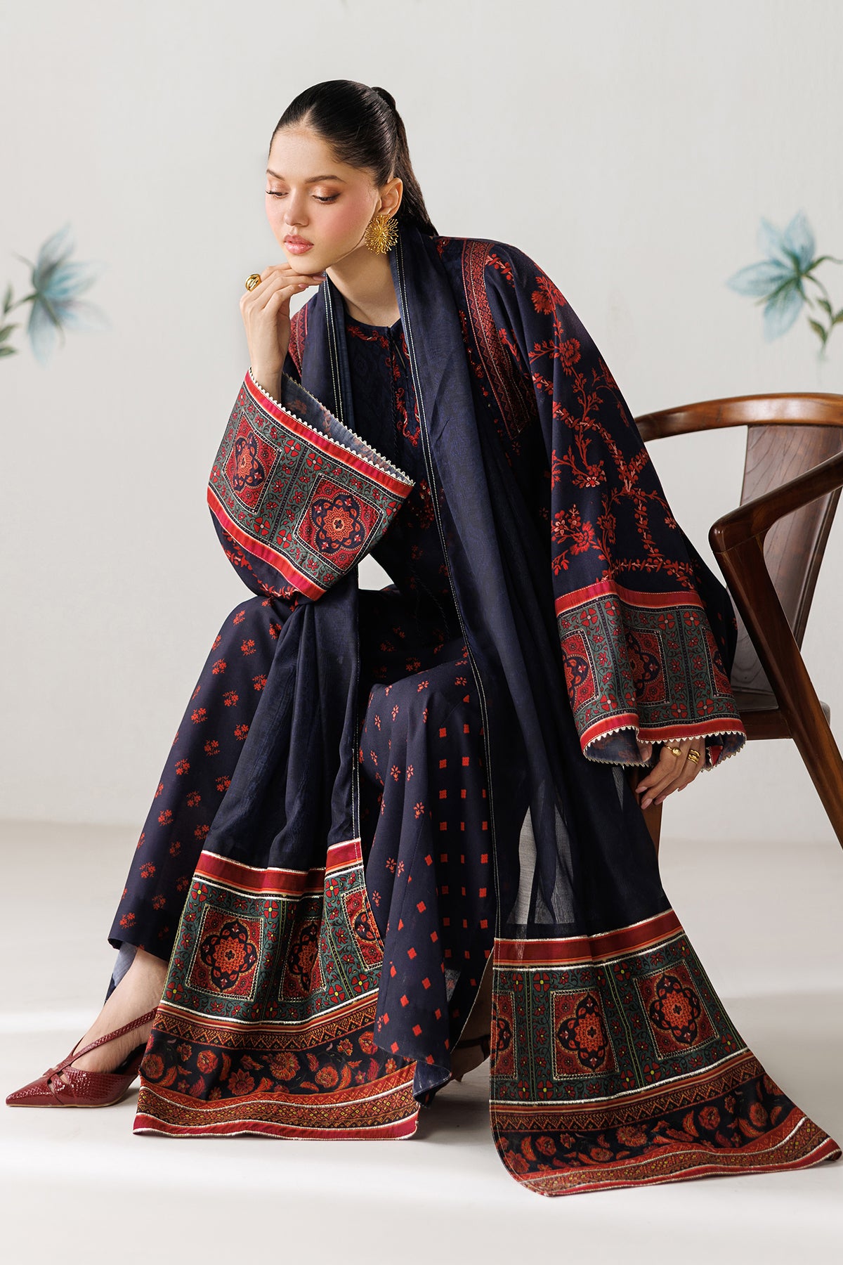 DIGITAL PRINTED LAWN PR-1254