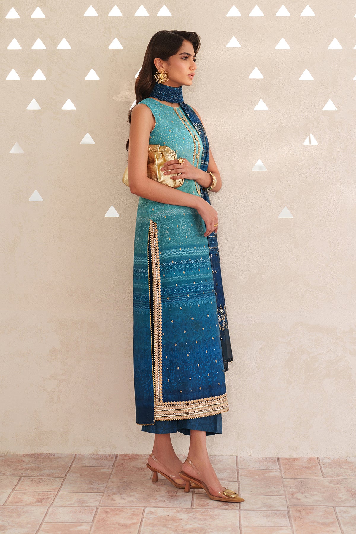 EMBROIDERED LAWN SF-4400