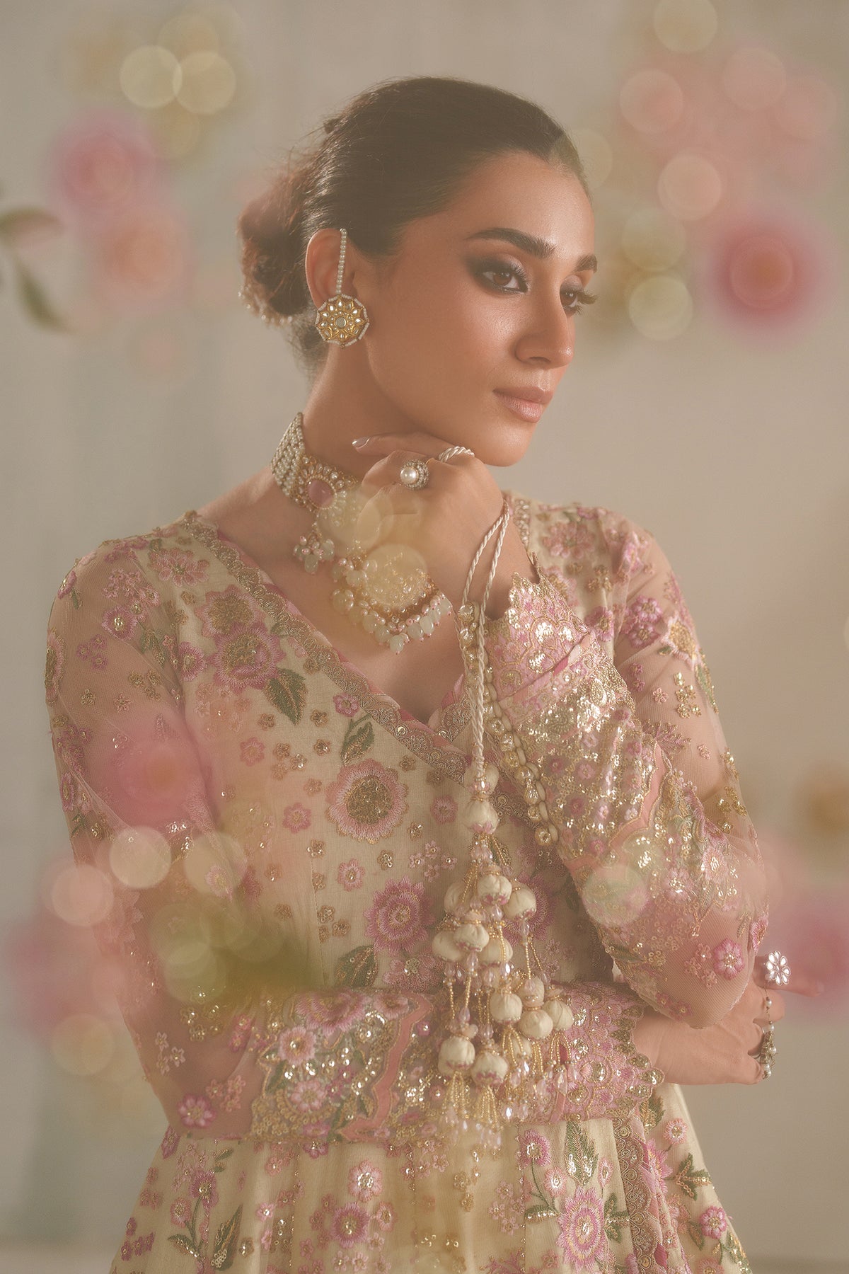 EMBROIDERED NET SF-4371