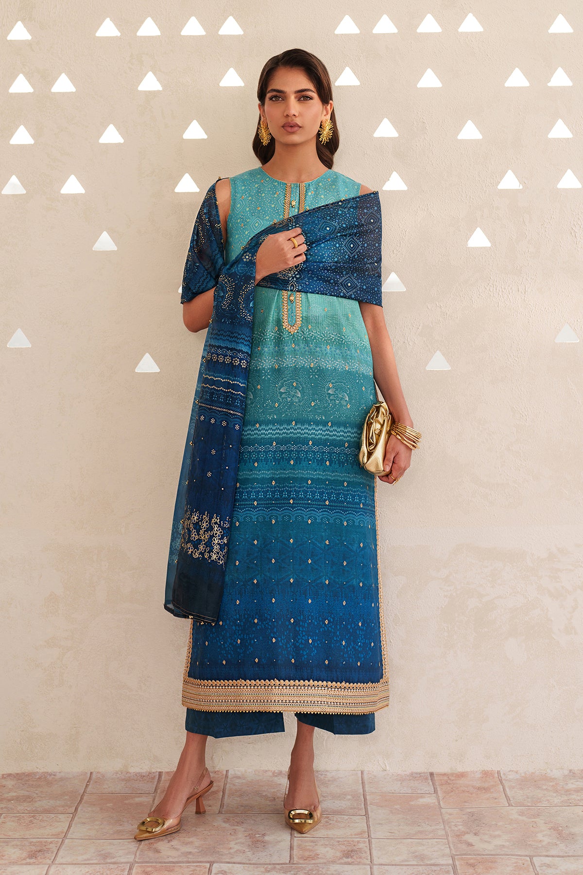 EMBROIDERED LAWN SF-4400