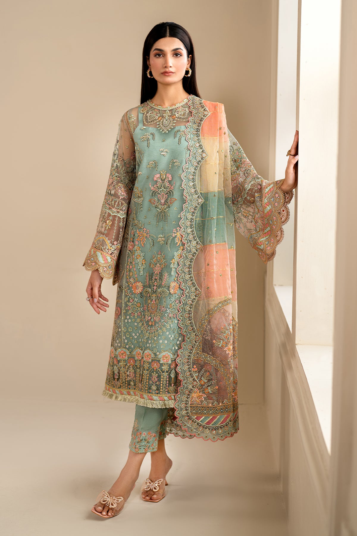 EMBROIDERED NET SF-620