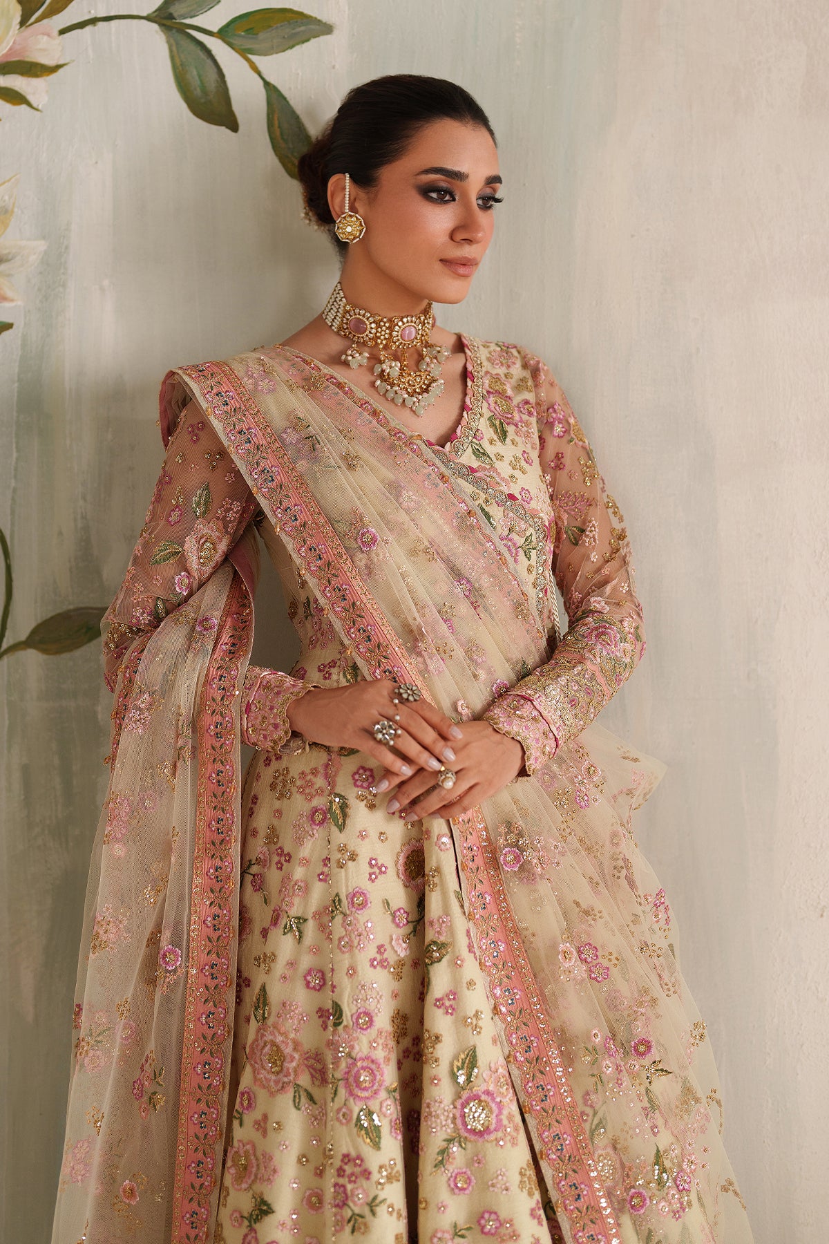 EMBROIDERED NET SF-4371