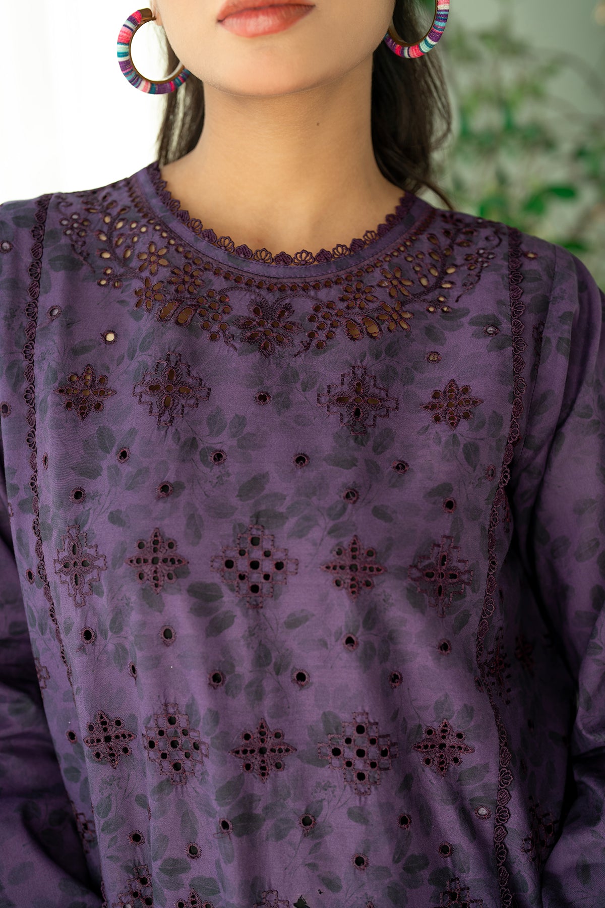 EMBROIDERED LAWN UF-4096