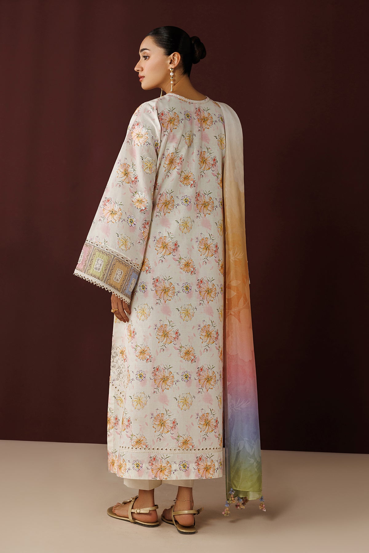 EMBROIDERED PRINTED LAWN PR-1260