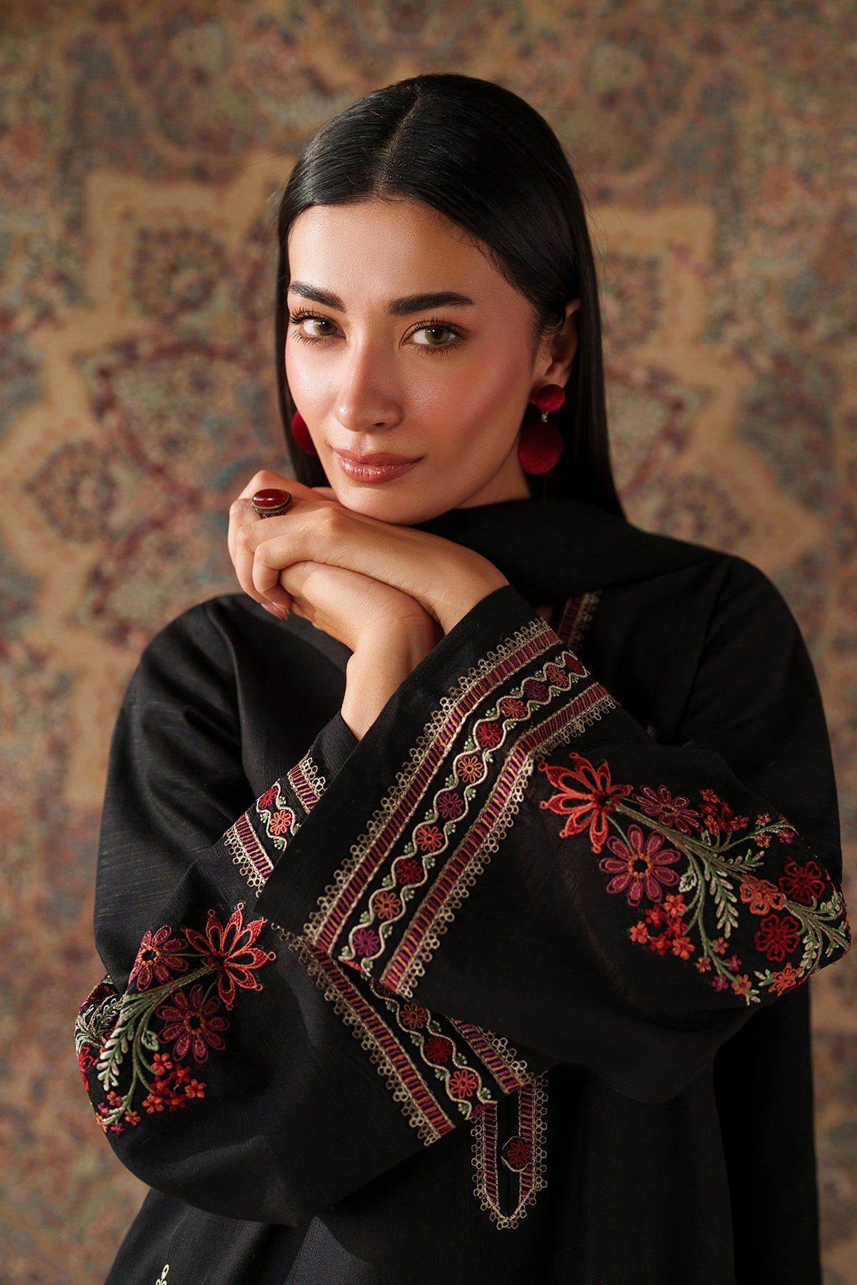 EMBROIDERED KHADDAR SF-4346