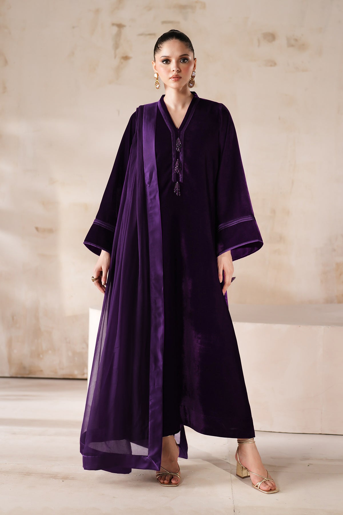 PLAIN CHIFFON DUPATTA 95