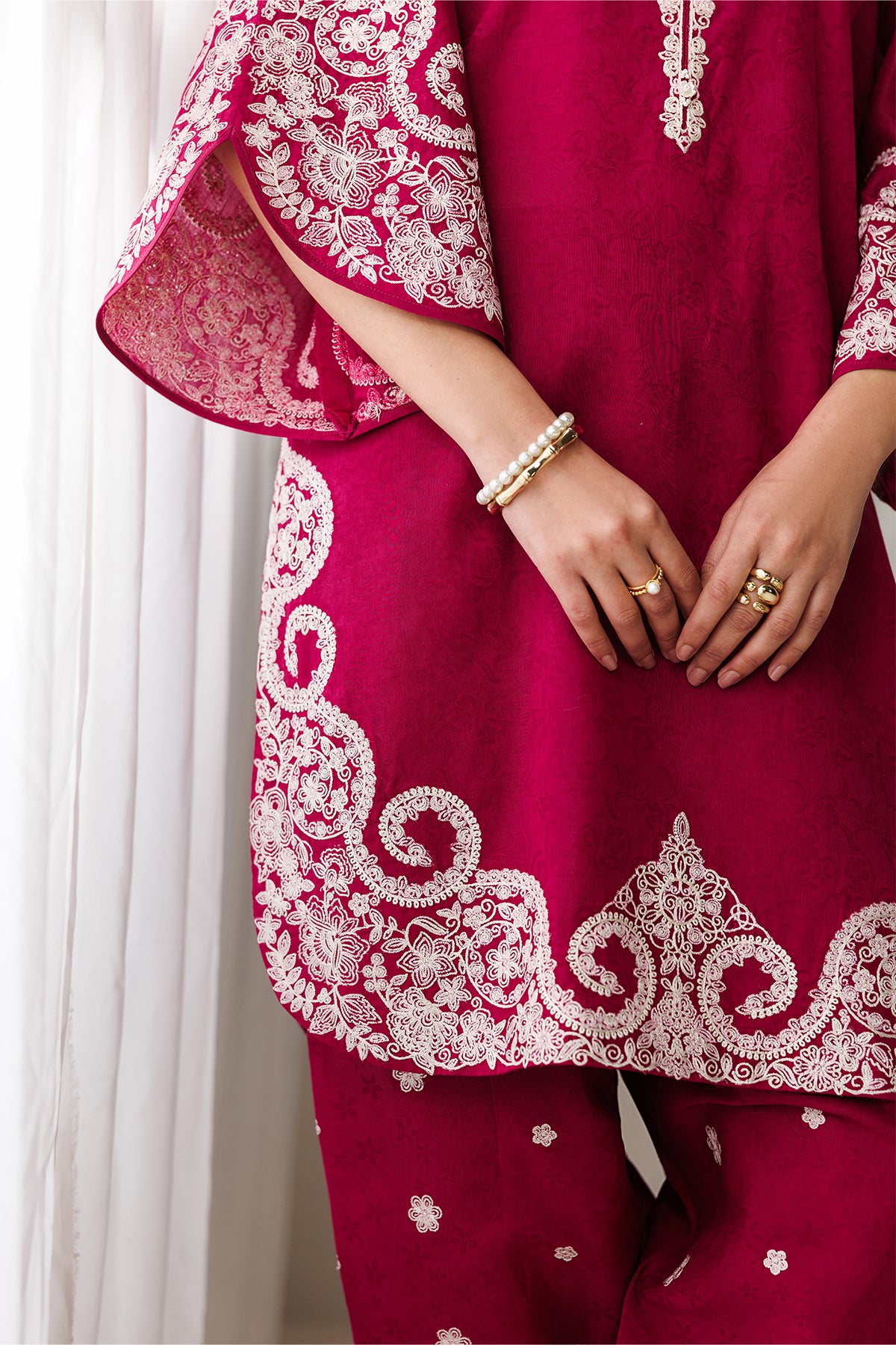 EMBROIDERED JACQUARD PR-1253