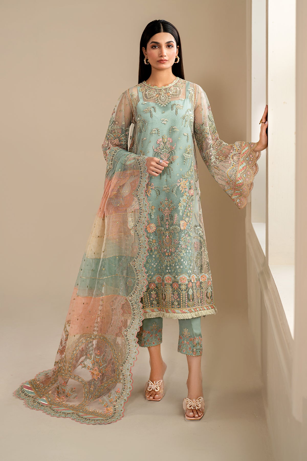 EMBROIDERED NET SF-620