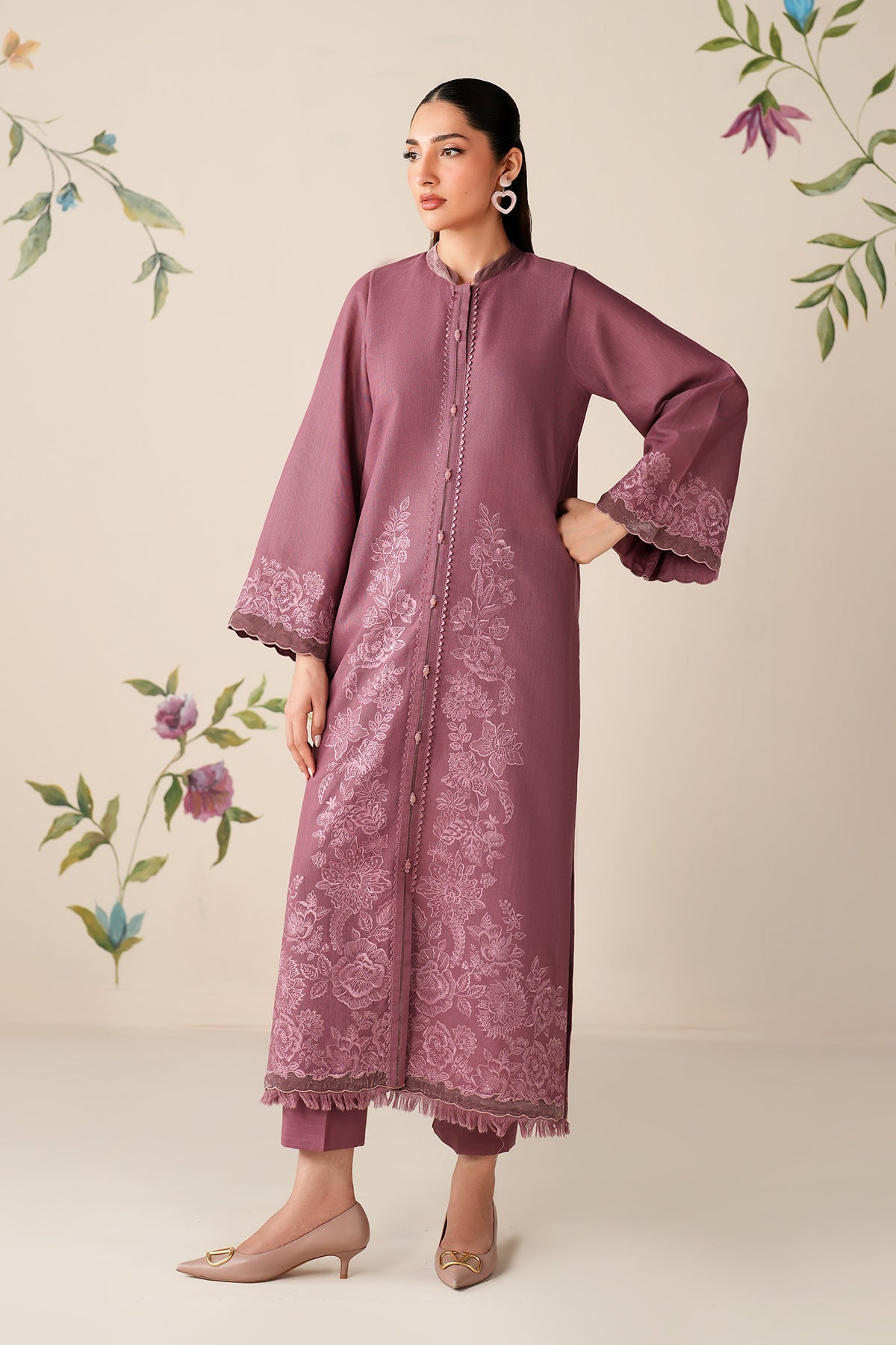 EMBROIDERED KHADDAR PR-1189