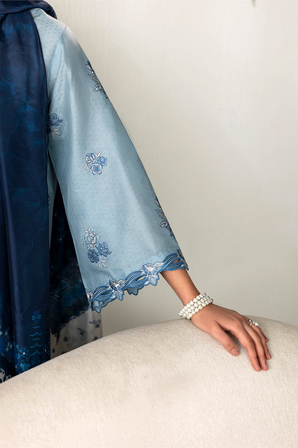 EMBROIDERED LAWN PR-1255