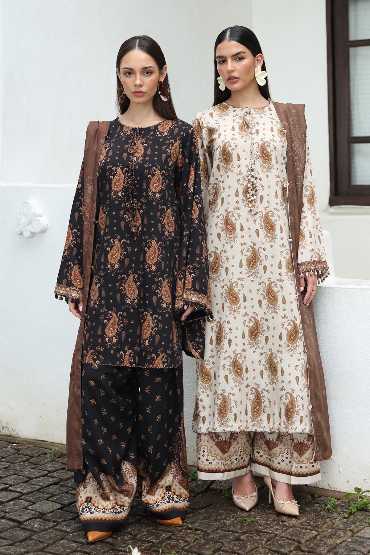 EMBROIDERED VISCOSE SILK UF-4612