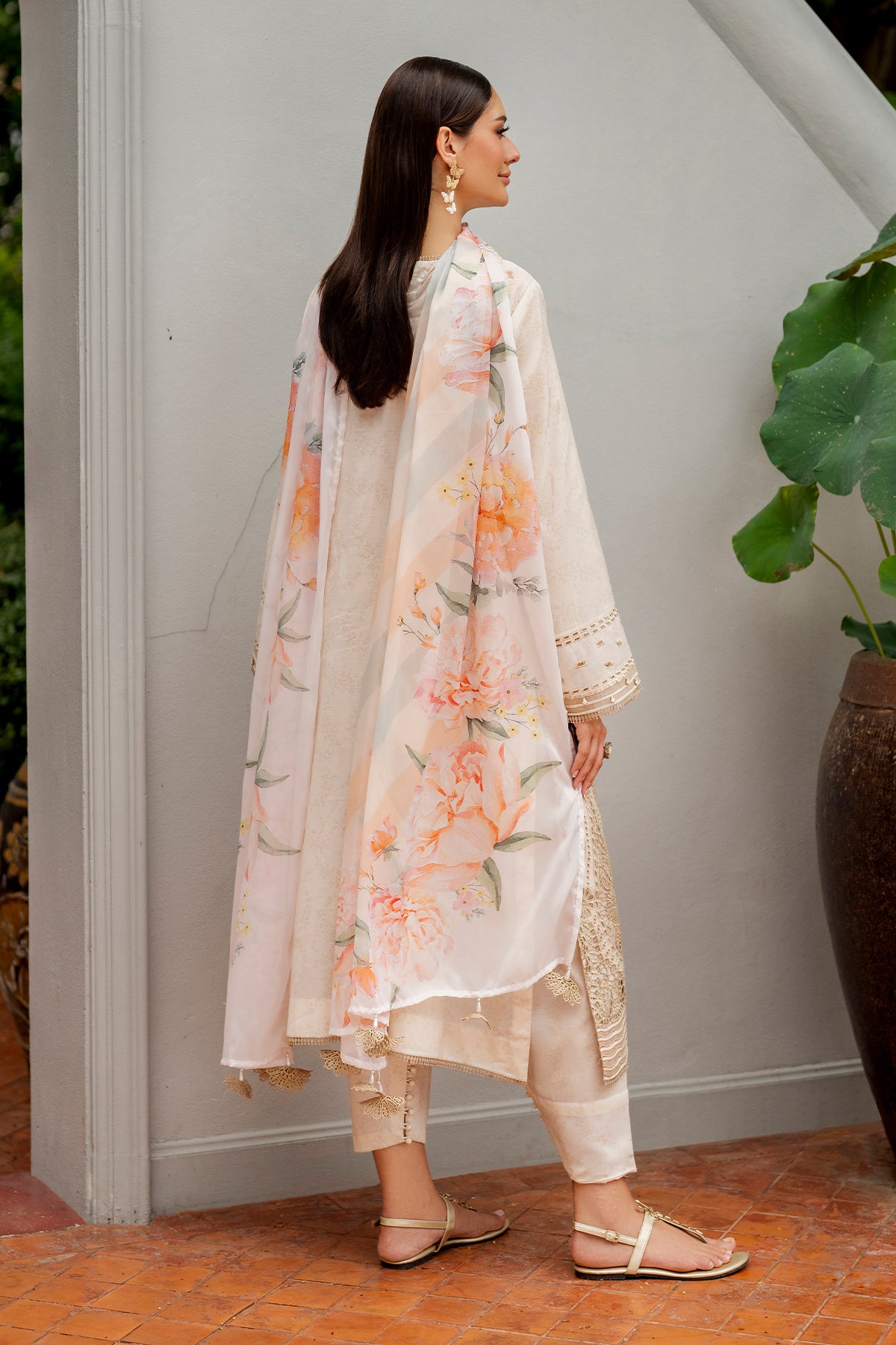 EMBROIDERED LAWN SF-4274