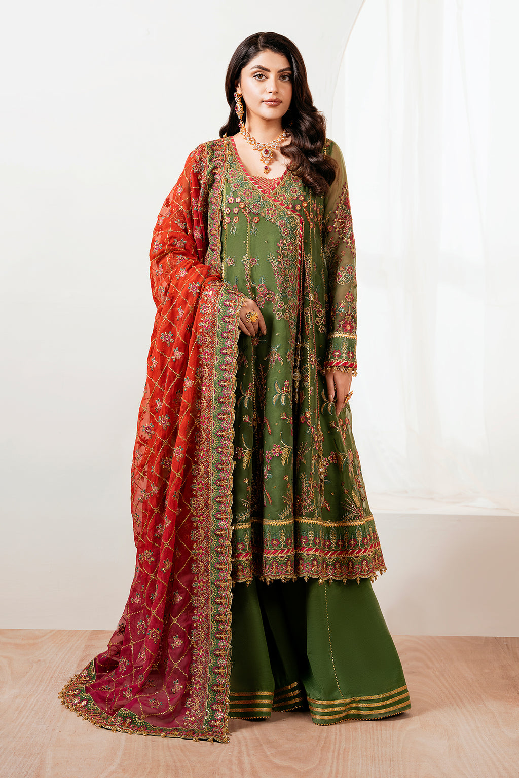 Baroque EMBROIDERED CHIFFON SF-4037, view 1