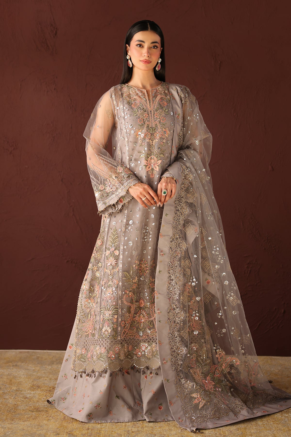 EMBROIDERED NET SF-4487