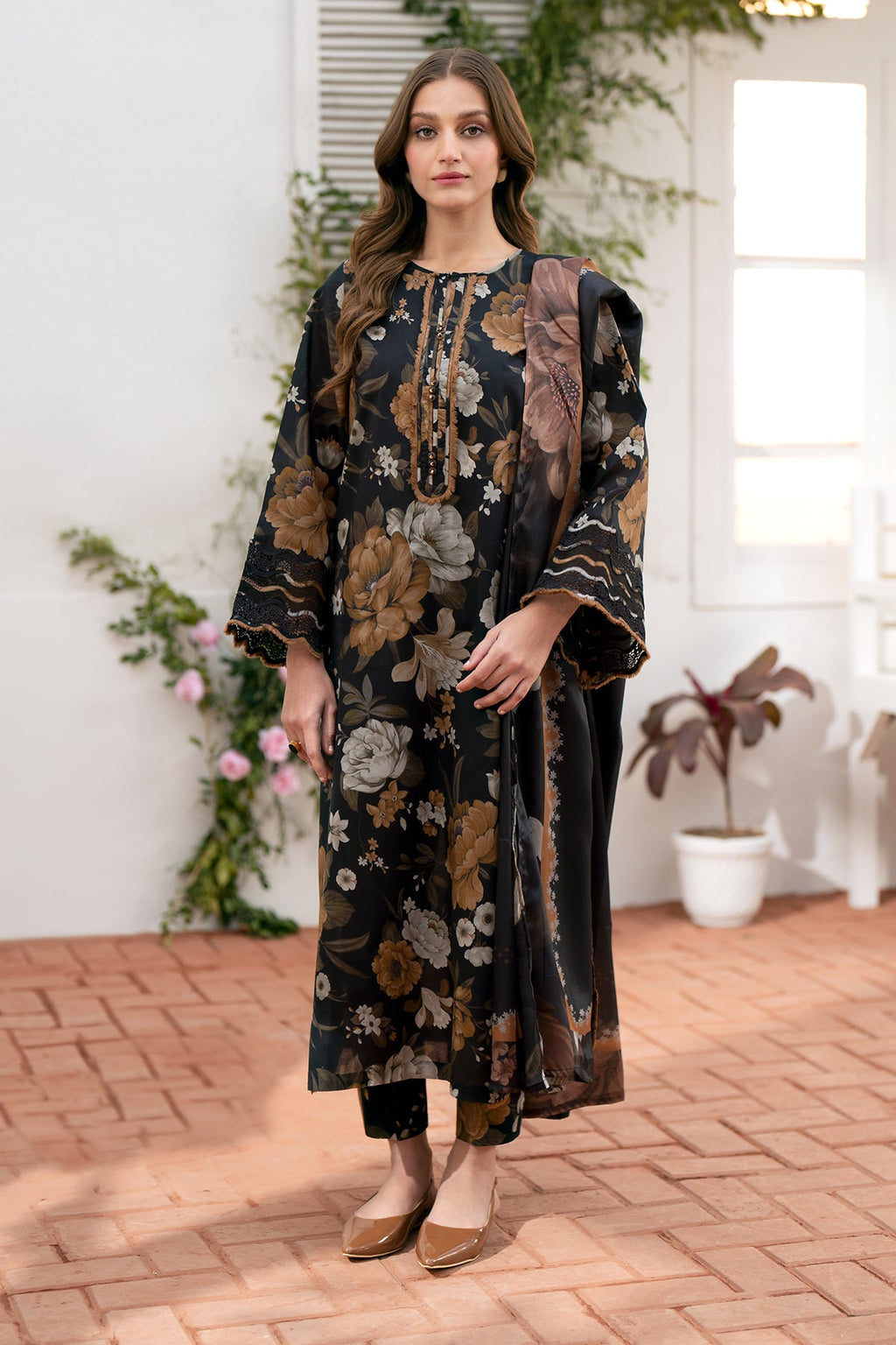 Baroque DIGITAL PRINTED LAWN SF-540, view 1