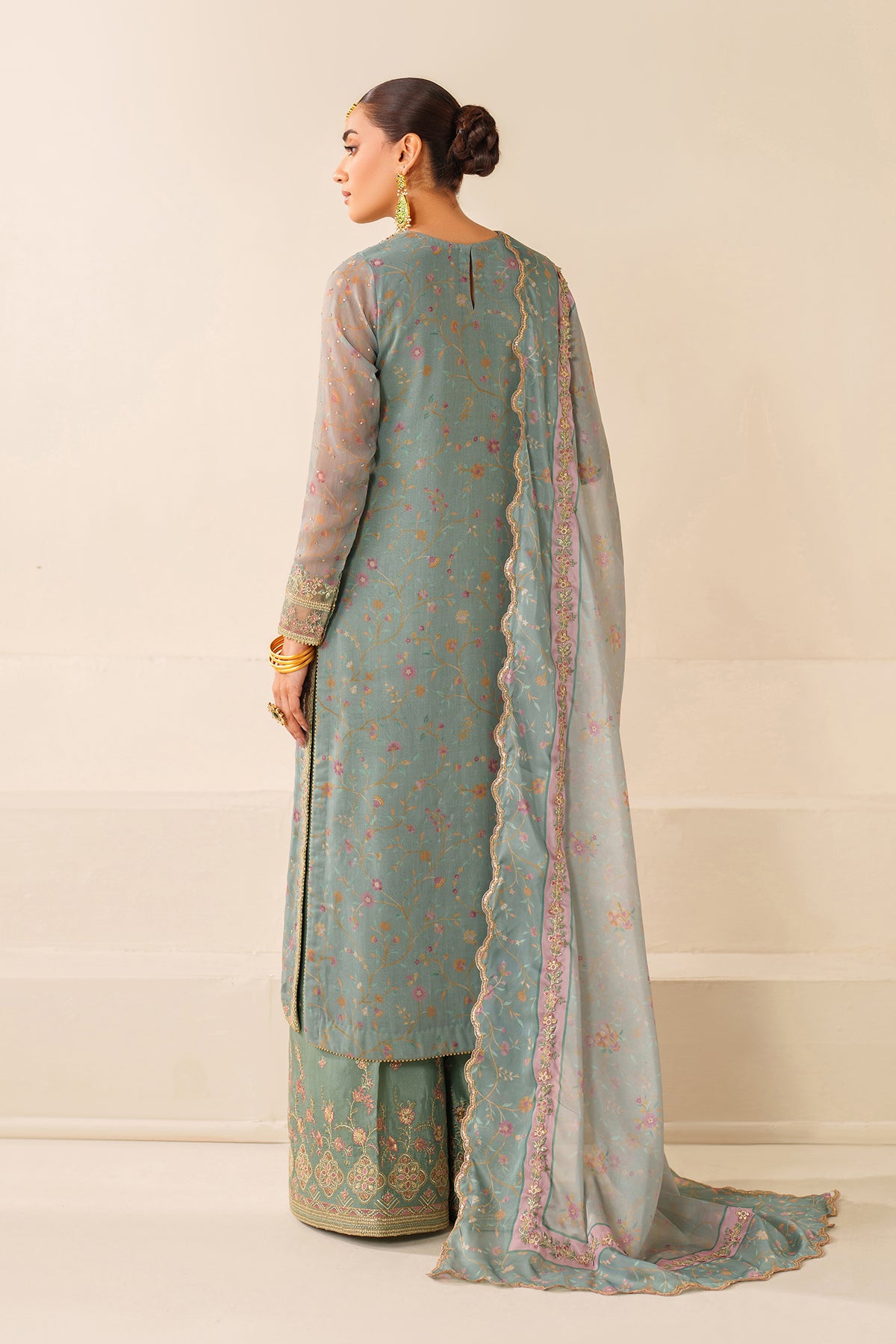 EMBROIDERED CHIFFON SF-4278