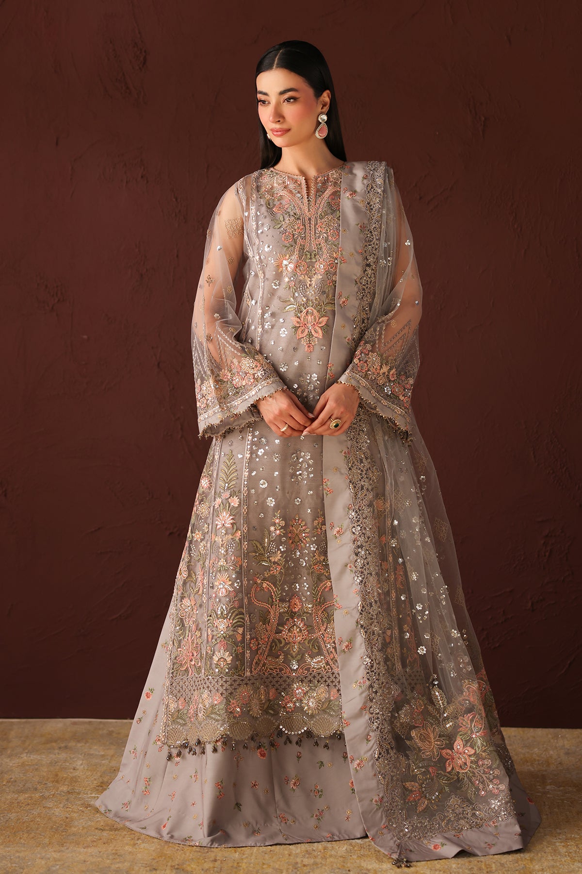 EMBROIDERED NET SF-4487