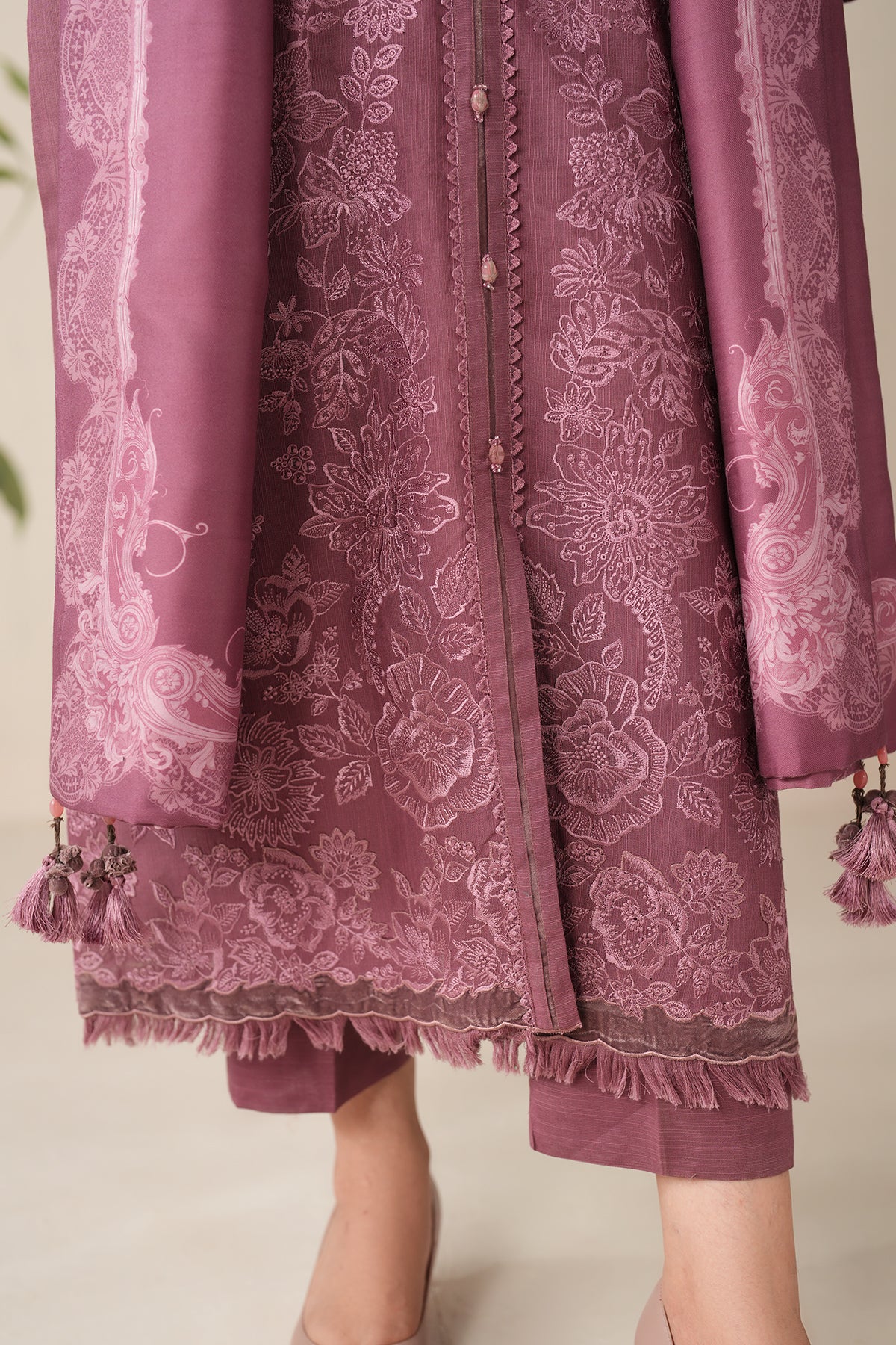 EMBROIDERED KHADDAR PR-1189